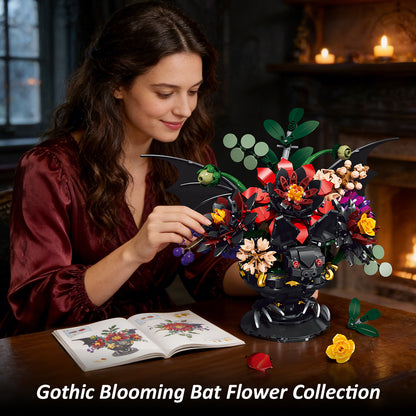 Gotische Fledermausblume Bauspielzeugset