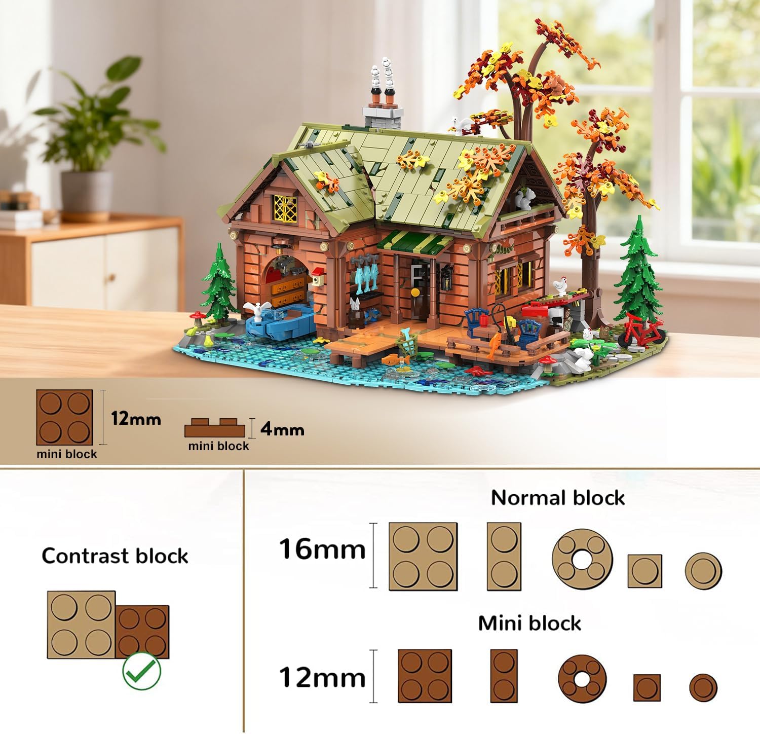 Overwater Cabin Mini Bausatz mit Licht