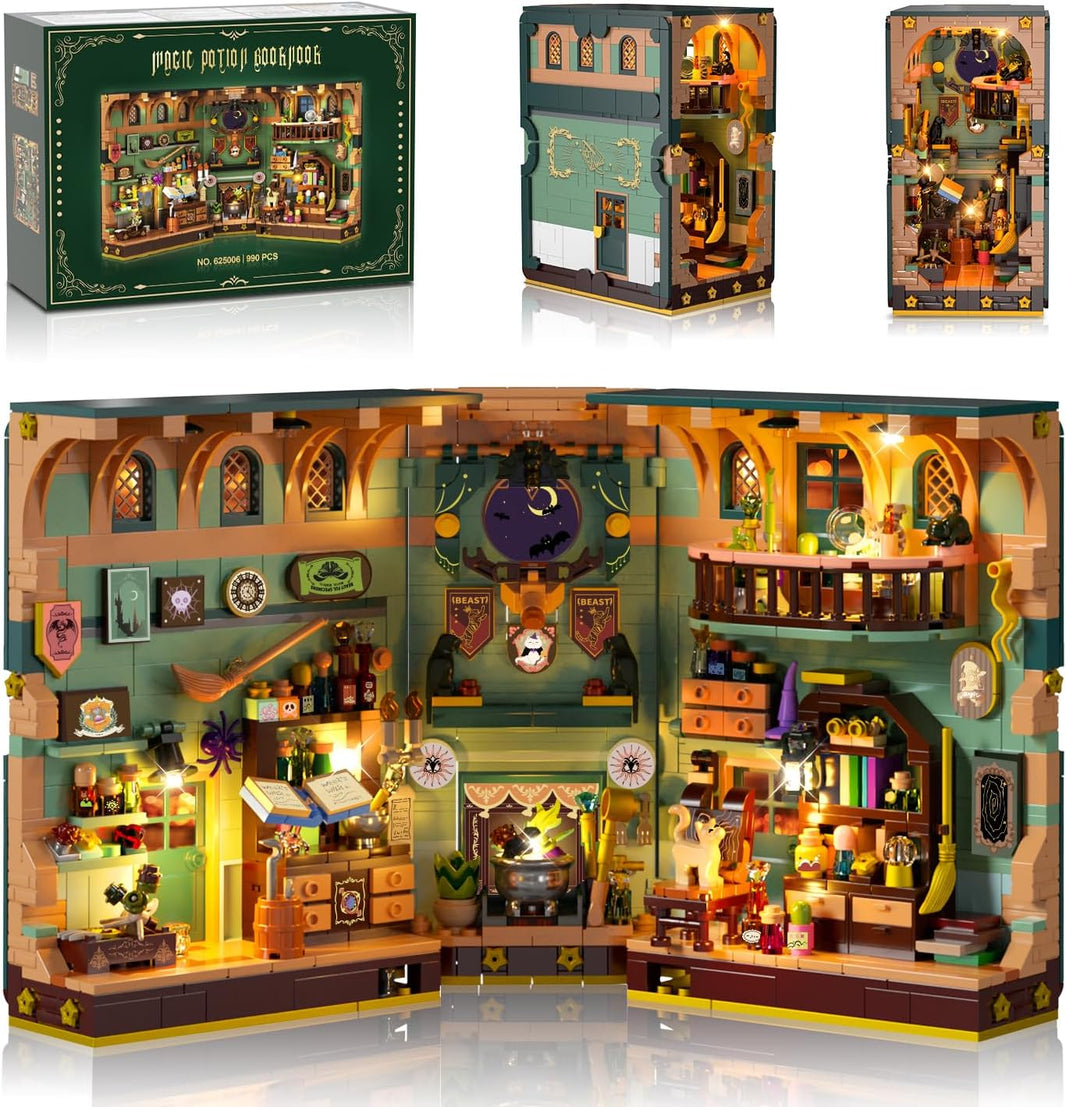 Magic Potion Booknook Bauset mit Beleuchtung