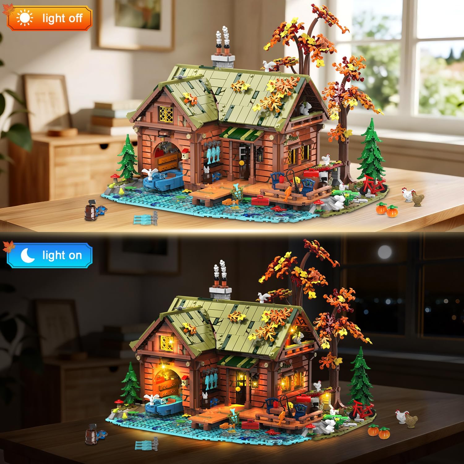 Overwater Cabin Mini Bausatz mit Licht