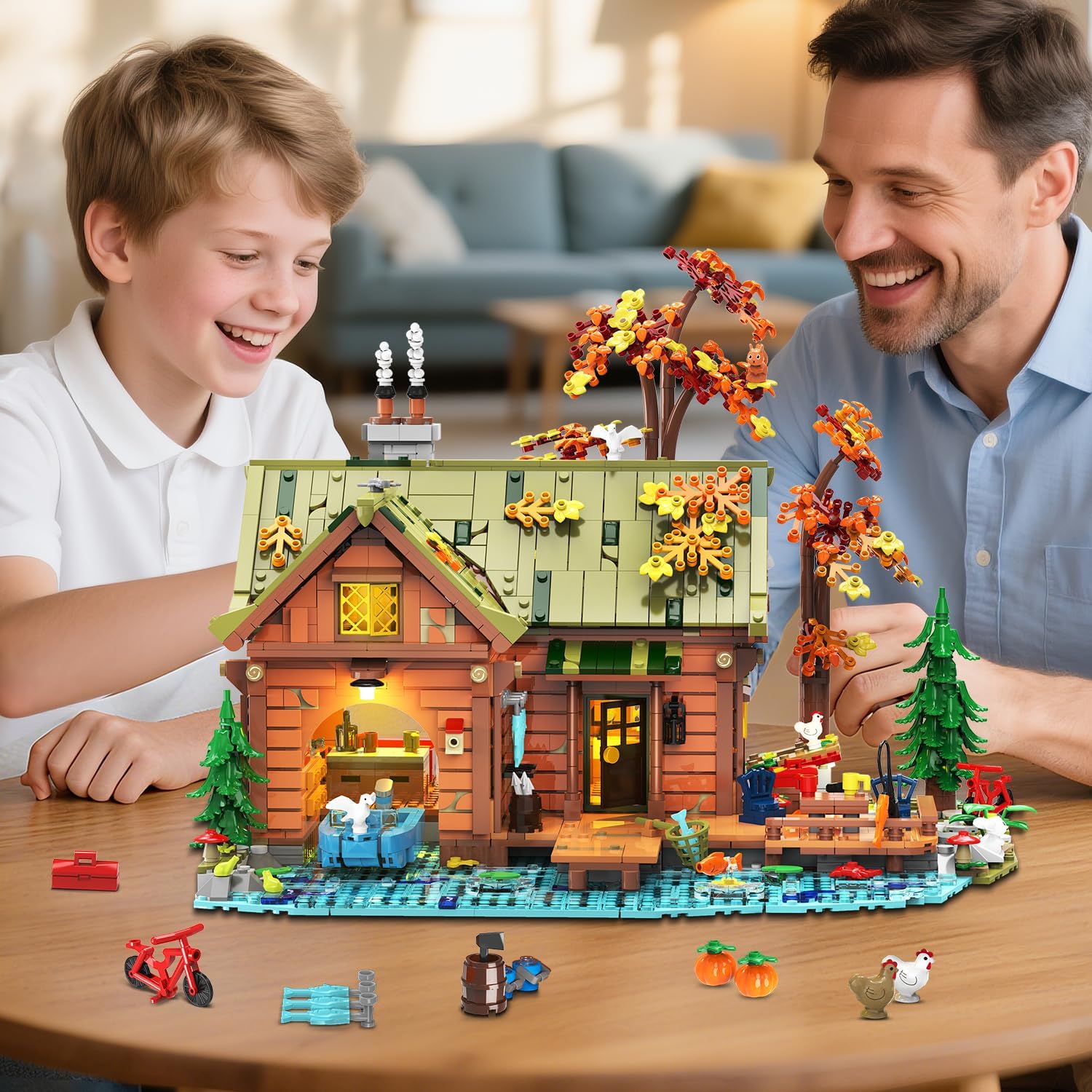 Overwater Cabin Mini Bausatz mit Licht