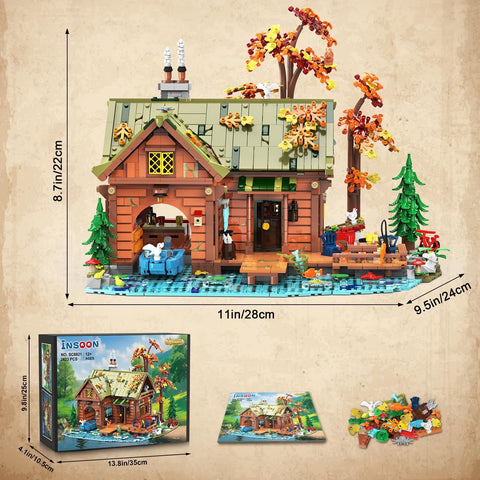 Overwater Cabin Mini Bausatz mit Licht