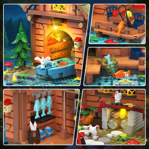 Overwater Cabin Mini Bausatz mit Licht