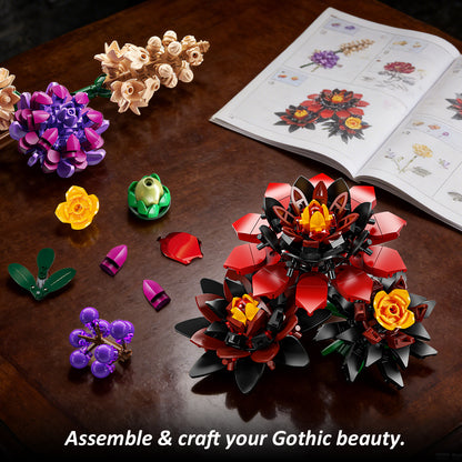 Gotische Fledermausblume Bauspielzeugset