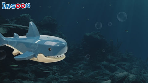 Mechanischer Anglerfisch-Bausatz mit Beleuchtung